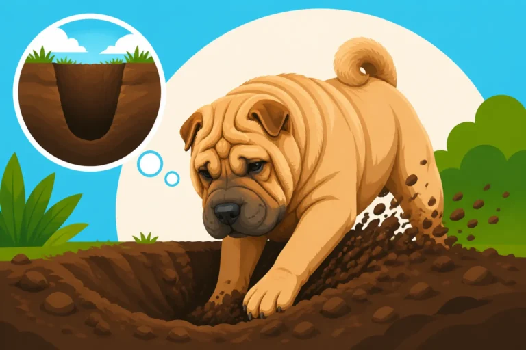 How Much a Shar Pei Digs