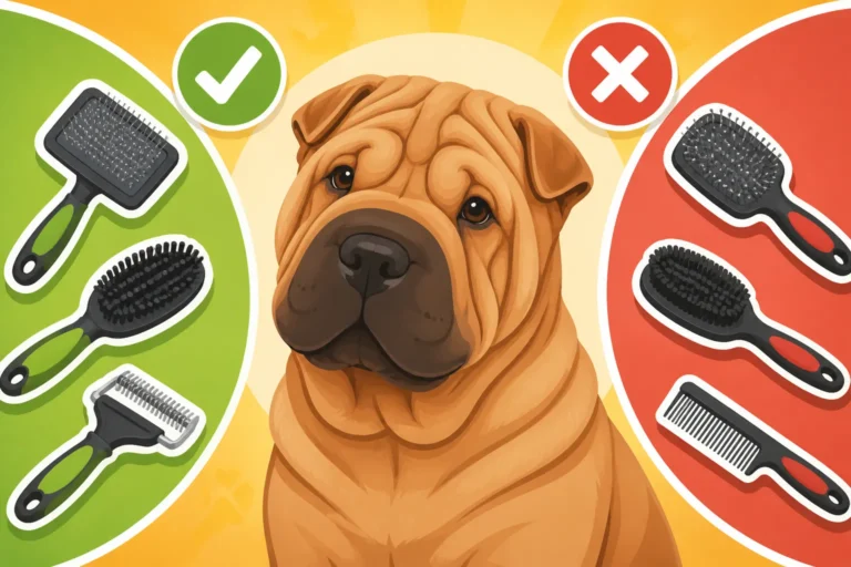 Which Brush Suits a Shar Pei