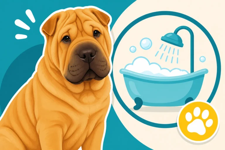 How Often a Shar Pei Needs a Bath