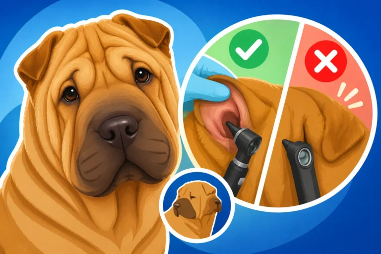 Whether a Shar Pei's Ear Canal Can Be Examined at All