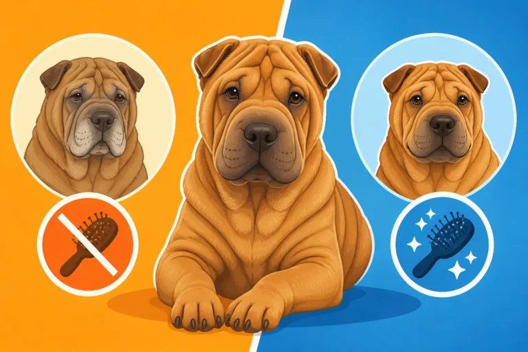 Whether an Old Shar Pei Needs More Frequent Grooming