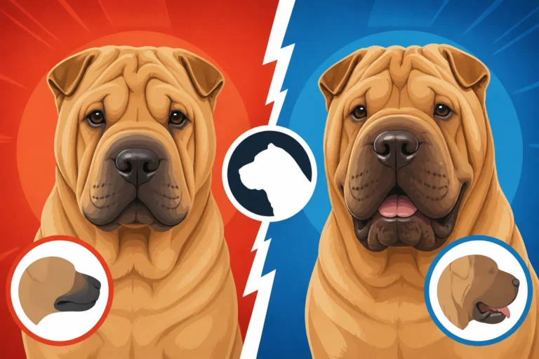 Meat Mouth and Bone Mouth Are Two Different Shar Pei