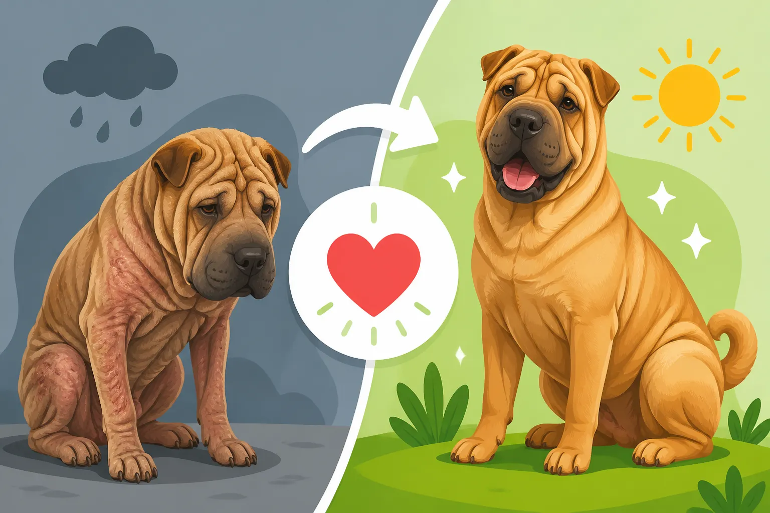 What Being Saved Did to the Shar Pei's Health