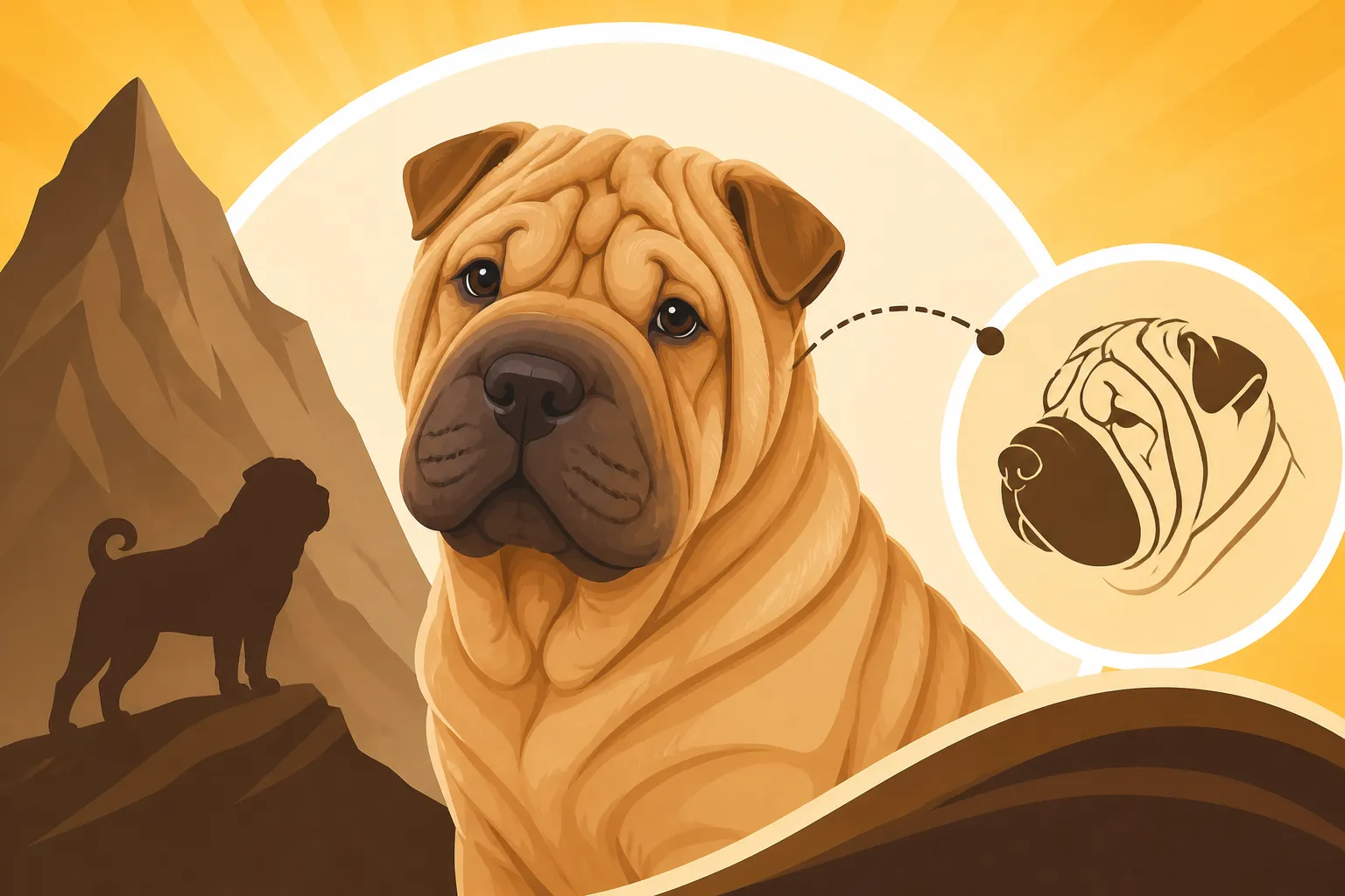 Where the Name Shar Pei Comes From
