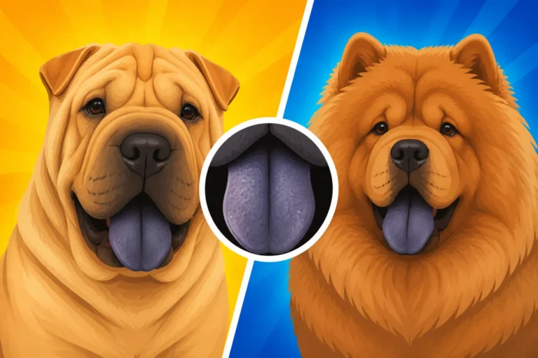 The Blue Black Tongue a Shar Pei Shares With One Other Breed