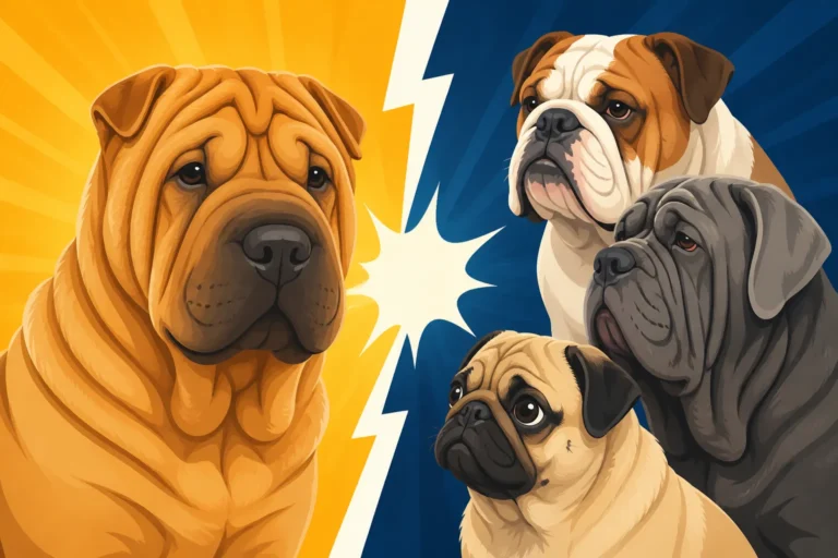 The Shar Pei Against the Other Wrinkled Breeds
