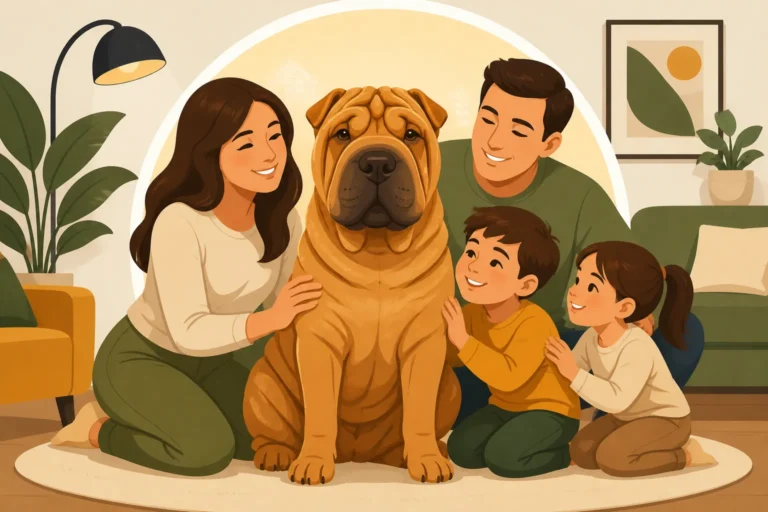 The Household a Shar Pei Was Built For