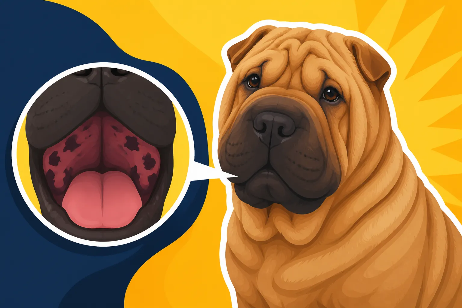 What a Meat Mouth Shar Pei Is