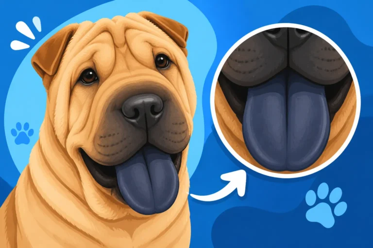 Why a Shar Pei's Tongue Is Blue Black