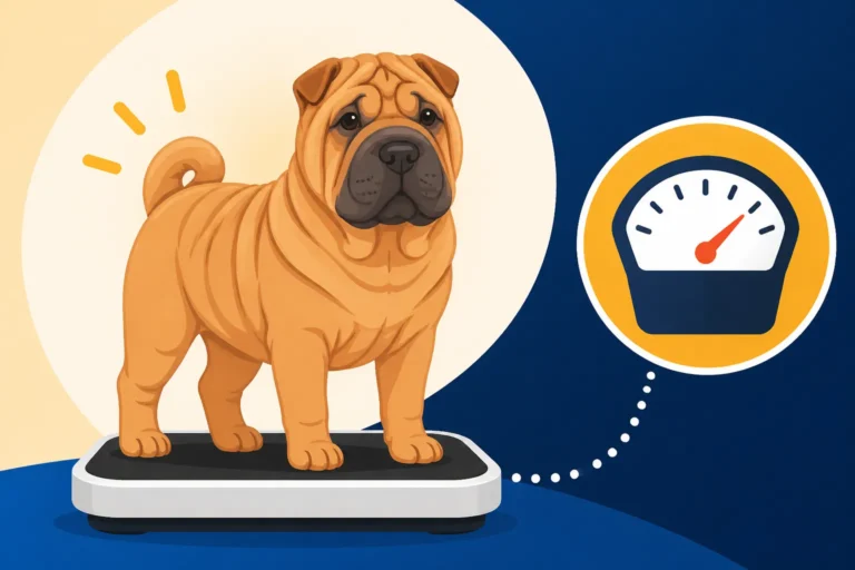 How Much a Shar Pei Weighs