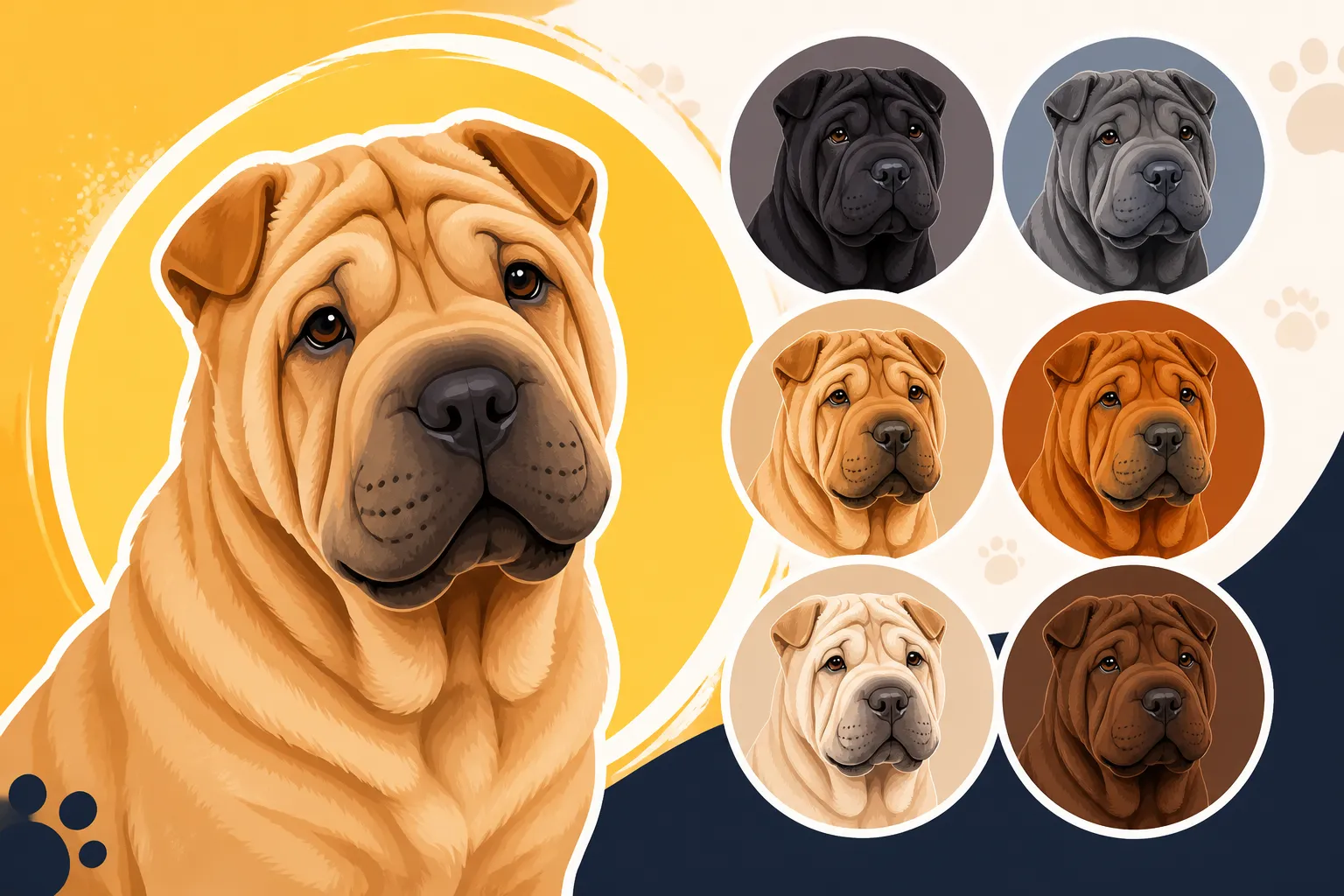 Which Colors a Shar Pei Comes In