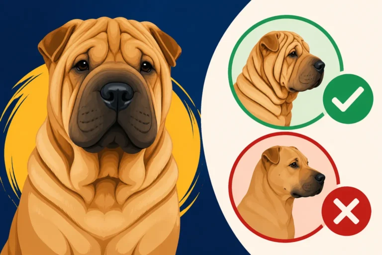 Whether a Shar Pei's Wrinkles Are in the Standard