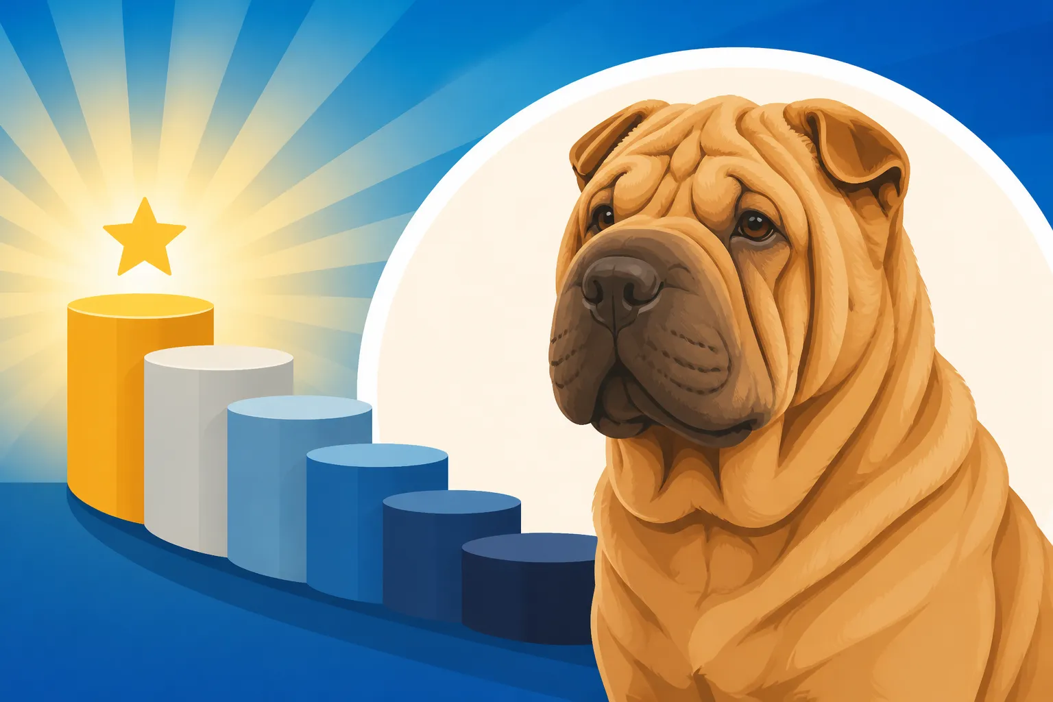 Where the Shar Pei Ranks in AKC Registrations