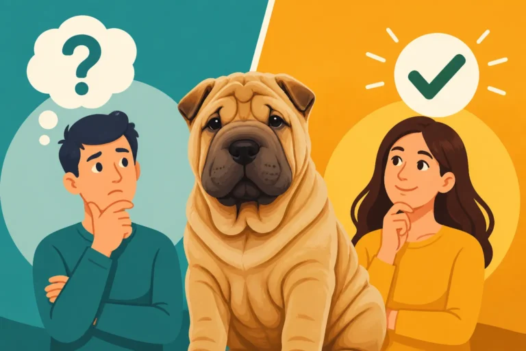 Whether a Shar Pei Suits a First Time Owner