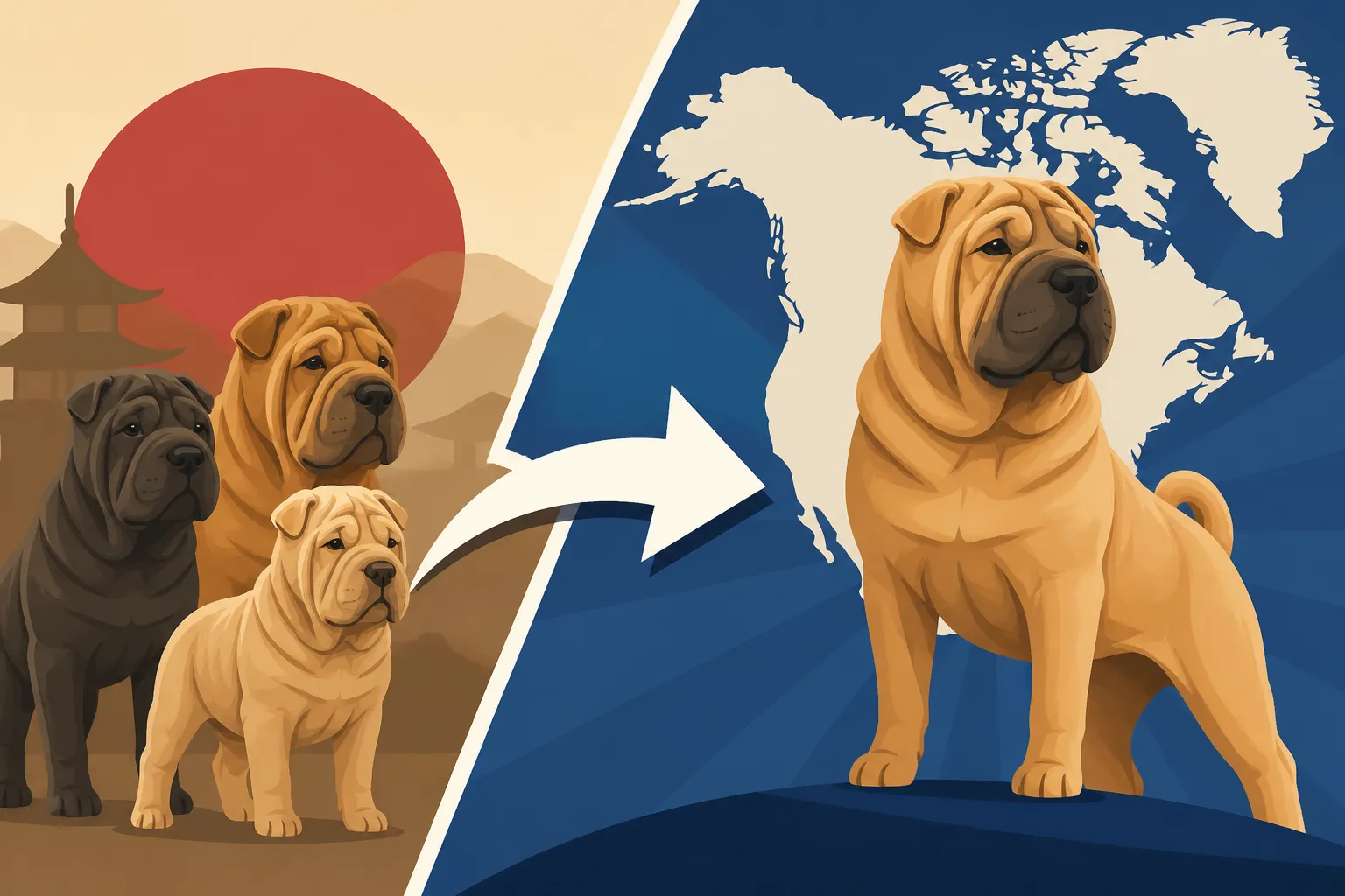 How Many Shar Pei Reached America First