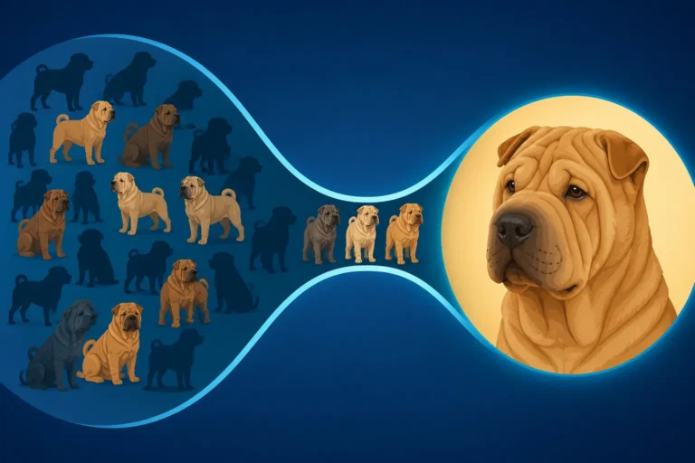 How Narrow the Shar Pei's Founding Gene Pool Was