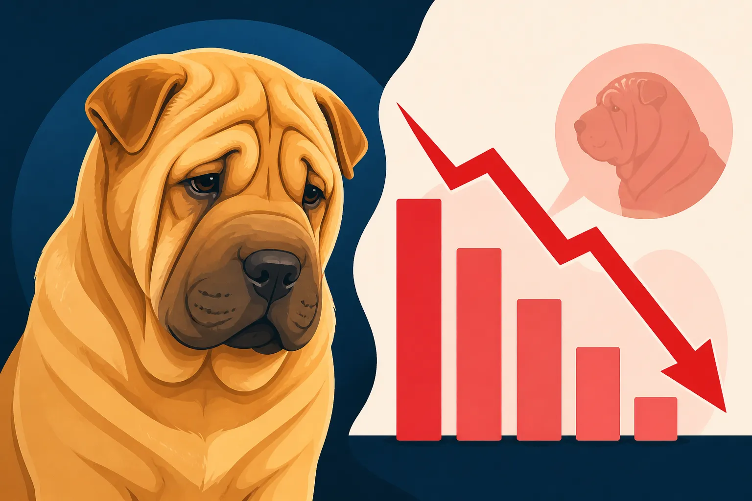 Whether Shar Pei Numbers Are Falling Again