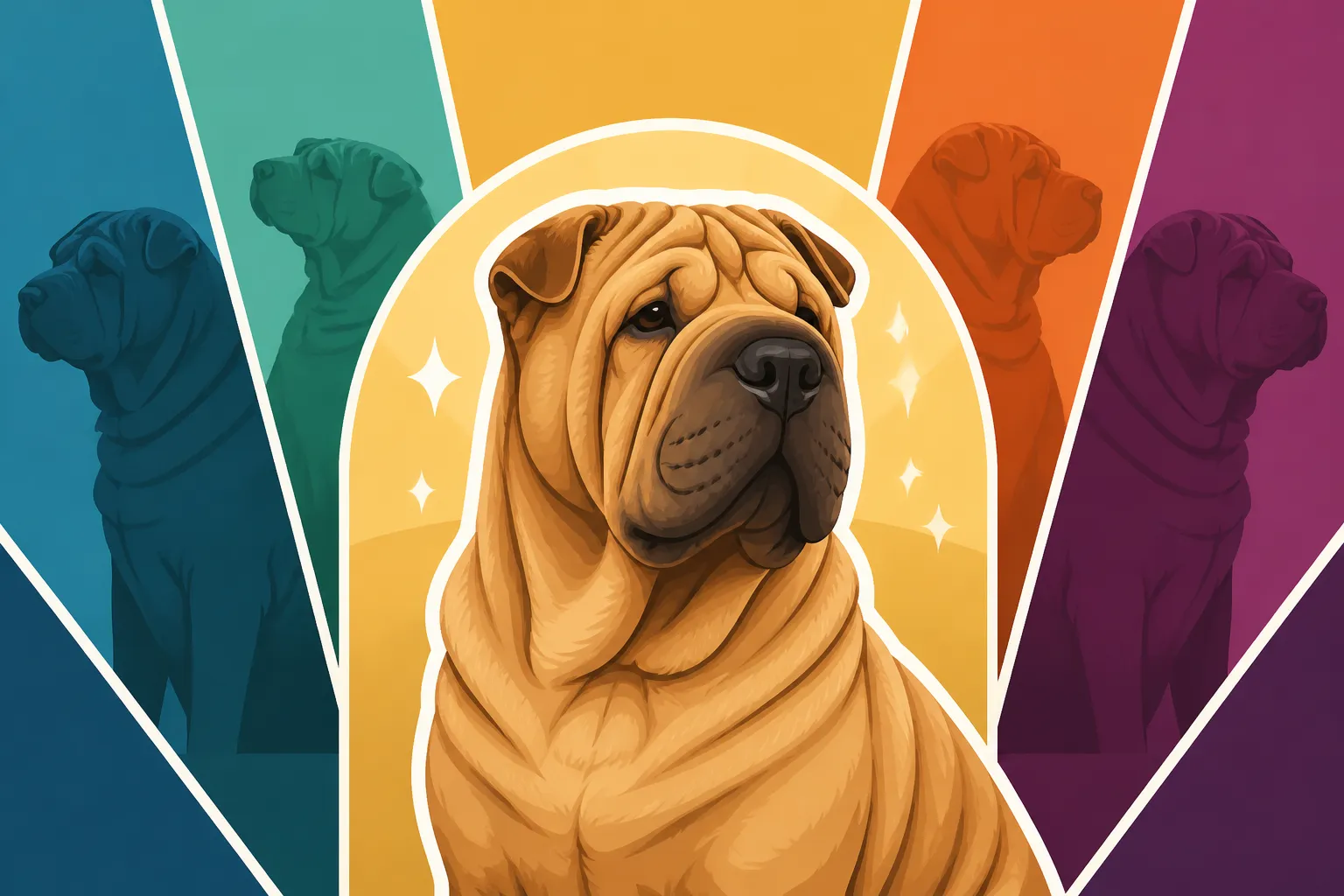 Which Decade the Shar Pei Peaked