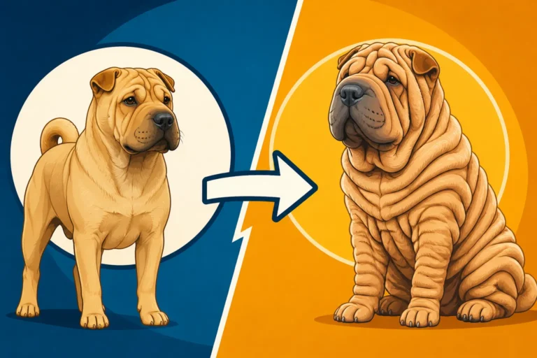 Whether the Shar Pei Was Bred for Wrinkles After 1980