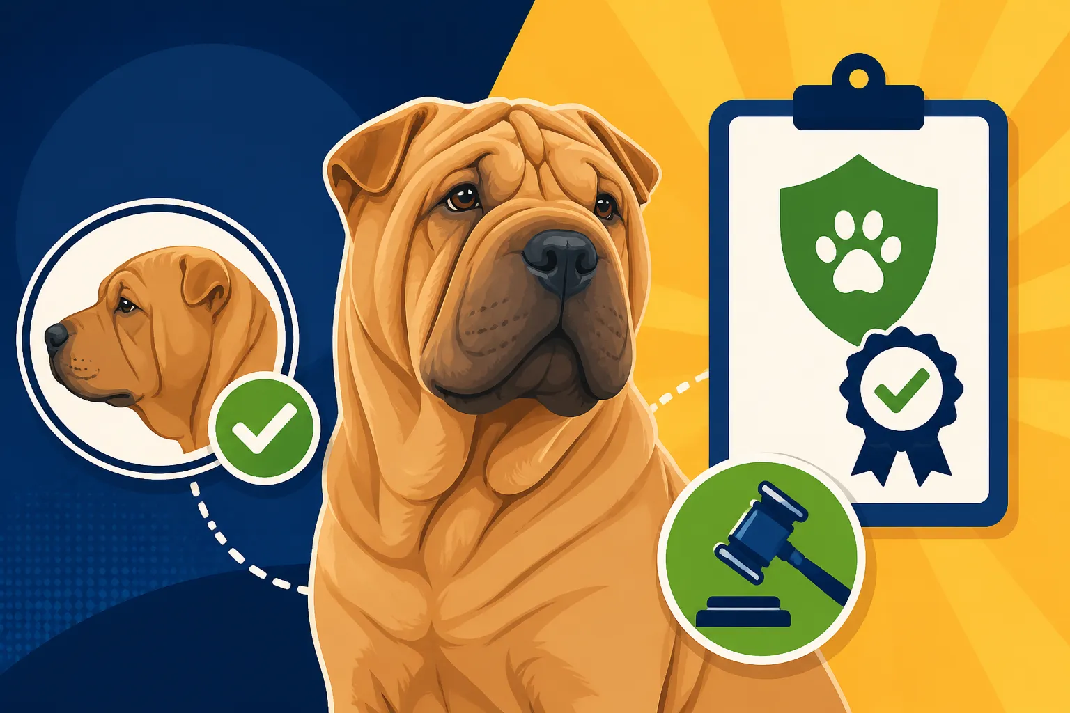 Whether a Bone Mouth Shar Pei Can Be Registered