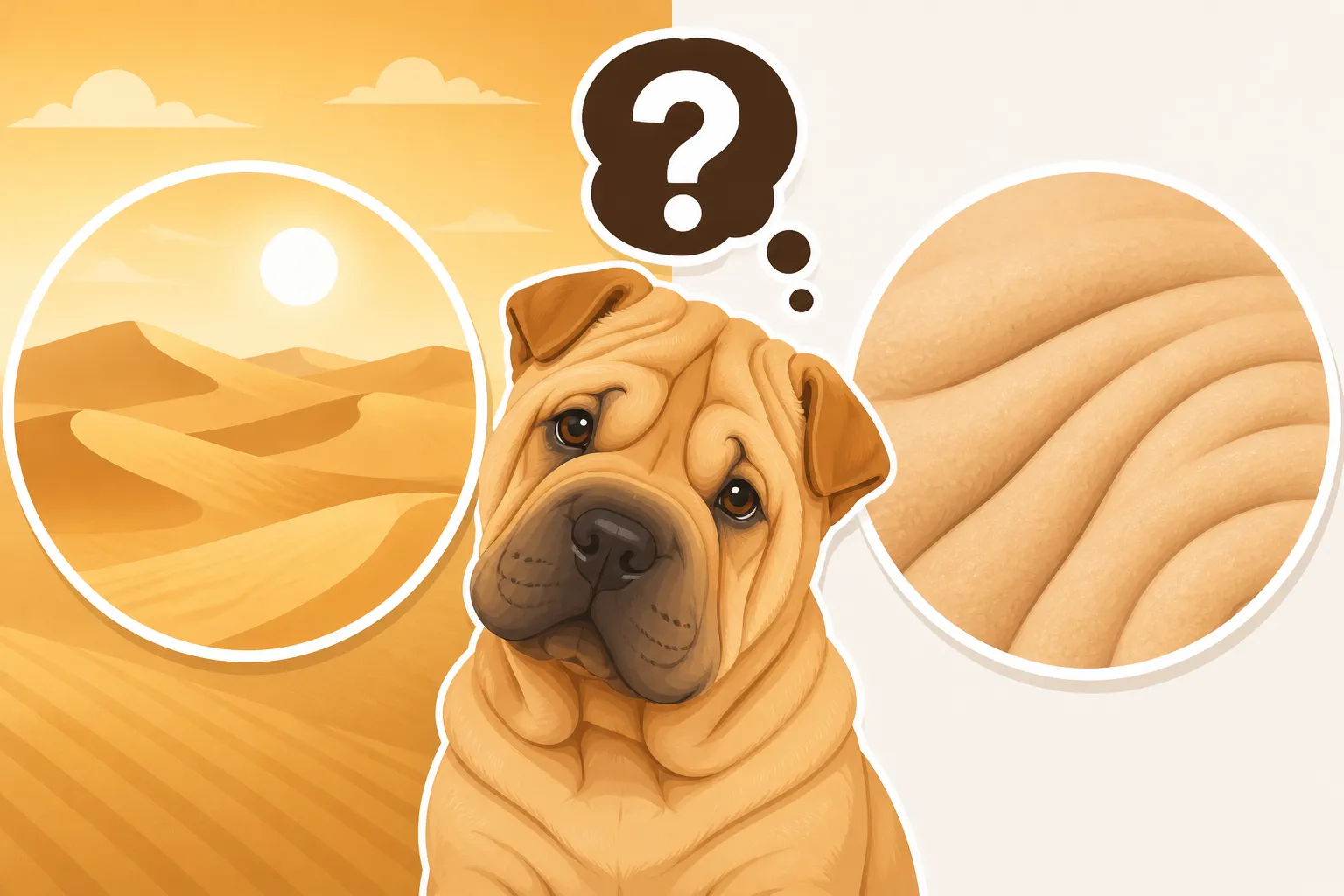 Whether Shar Pei Means Sand Skin