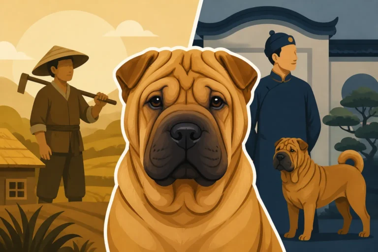 Whether the Shar Pei Was a Peasant's Dog
