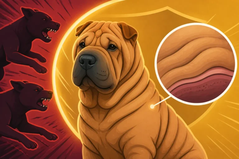 Whether the Shar Pei's Skin Helped It Fight