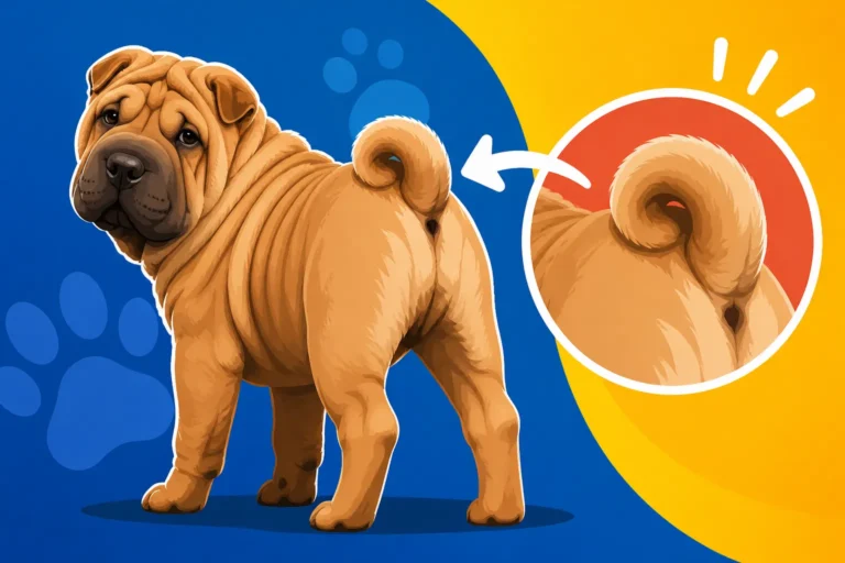 Whether the Shar Pei's Tail Curls for a Reason