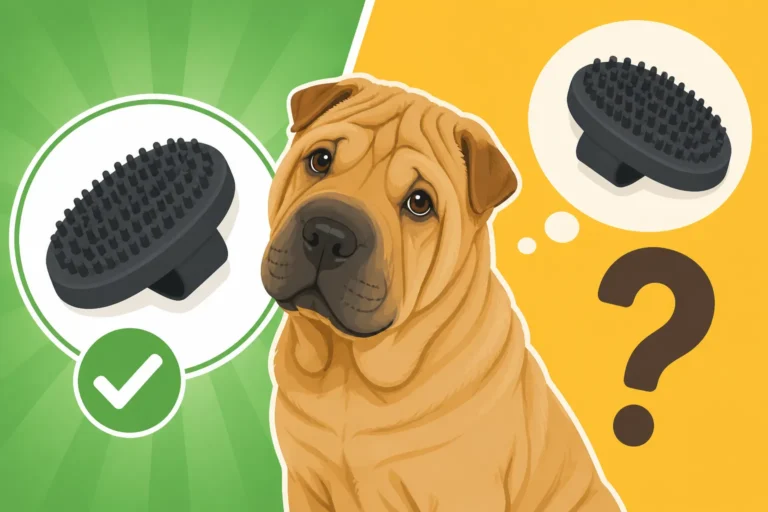 Whether a Rubber Curry Suits a Shar Pei