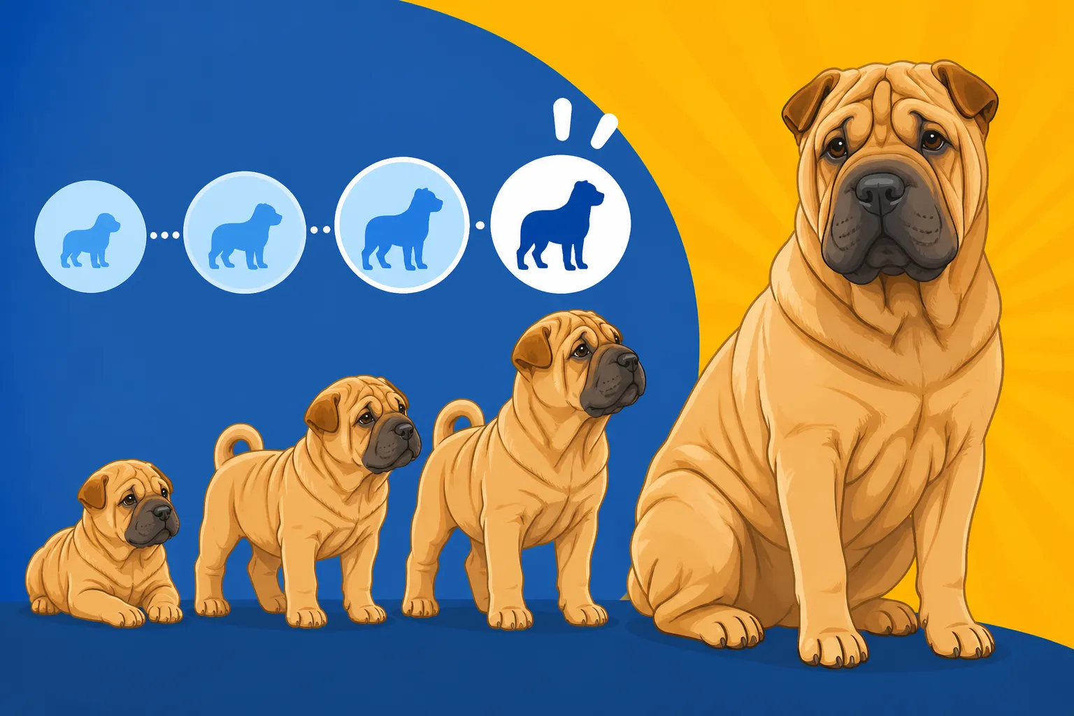 The Age a Shar Pei Stops Growing