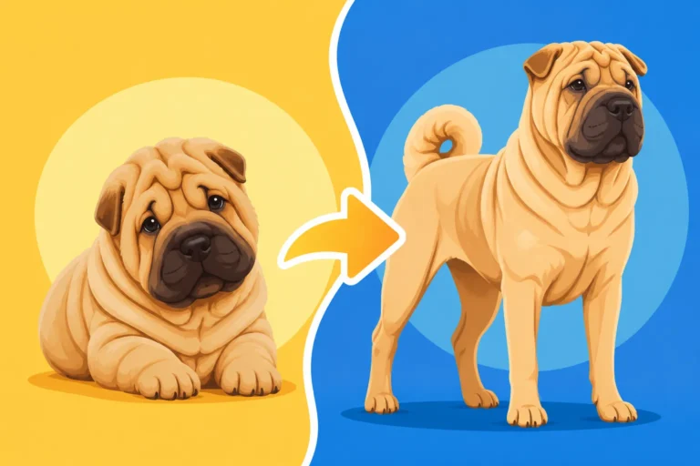 Whether a Shar Pei Puppy Grows Into Its Skin