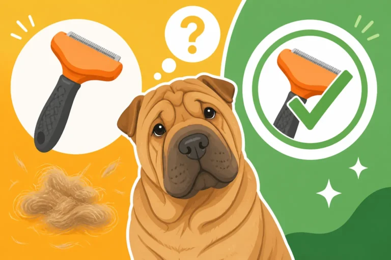 Whether a Shar Pei Needs a Deshedding Tool