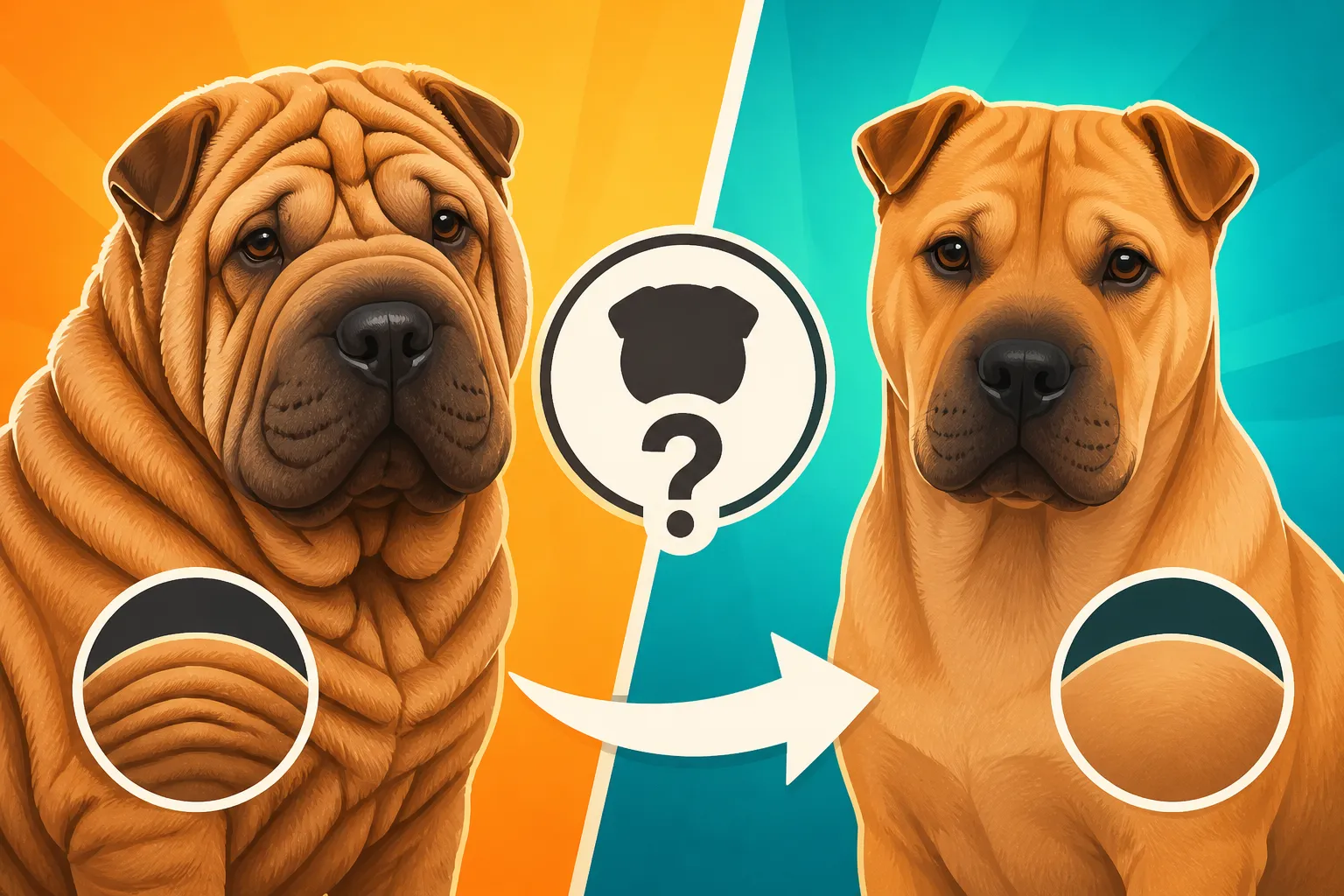 Whether Breeders Are Reducing Shar Pei Wrinkles