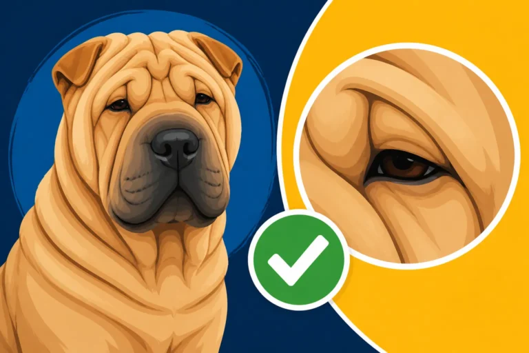 Whether a Shar Pei's Small Eyes Are in the Standard