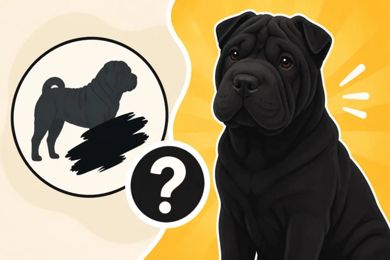 Whether a Shar Pei Can Be Solid Black