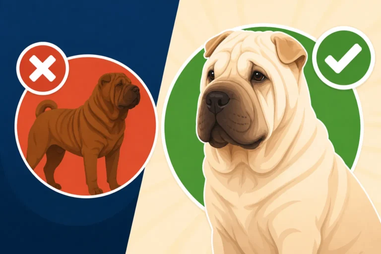 Whether a Cream Shar Pei Is Standard