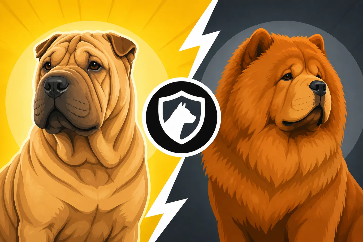 Shar Pei or Chow Chow for a Guard Dog