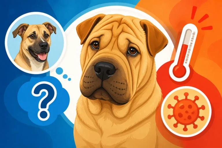 Whether a Shar Pei Mix Still Gets Fever