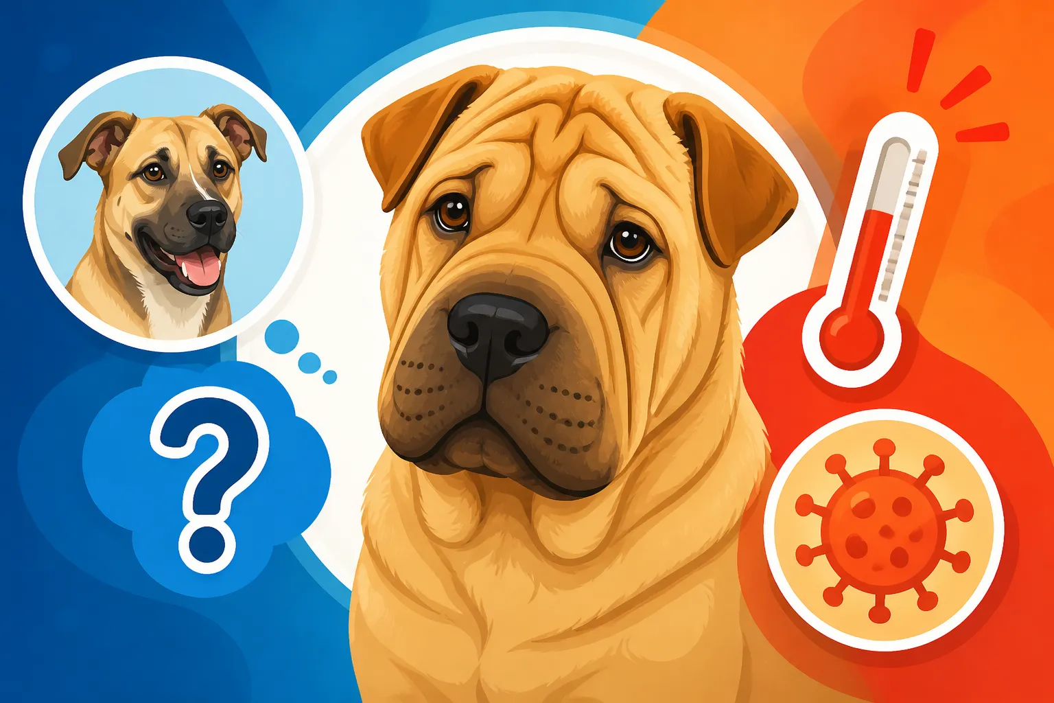 Whether a Shar Pei Mix Still Gets Fever