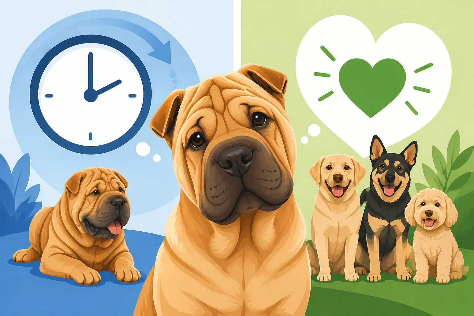 Whether a Shar Pei Mix Lives Longer
