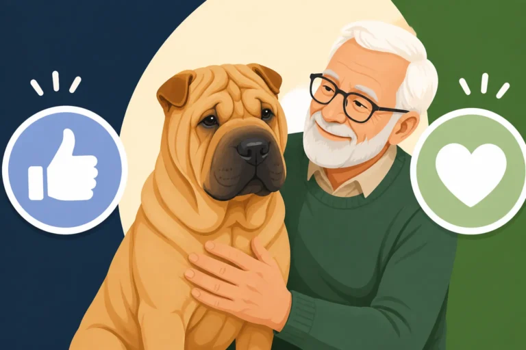 Whether a Shar Pei Suits an Older Owner