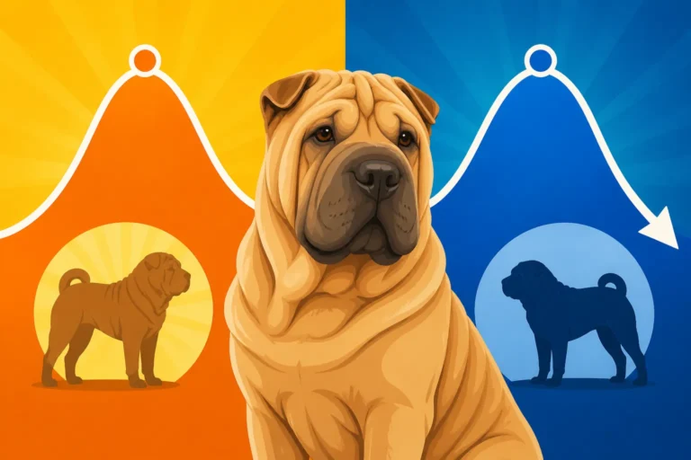 Whether the Shar Pei's Popularity Peaked and Fell Twice