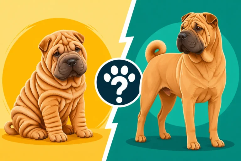 Whether an Adult Shar Pei Keeps All Its Puppy Folds