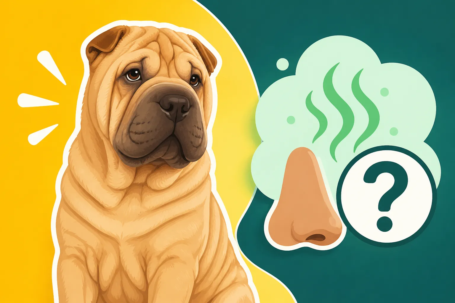 Whether a Shar Pei Carries an Odor