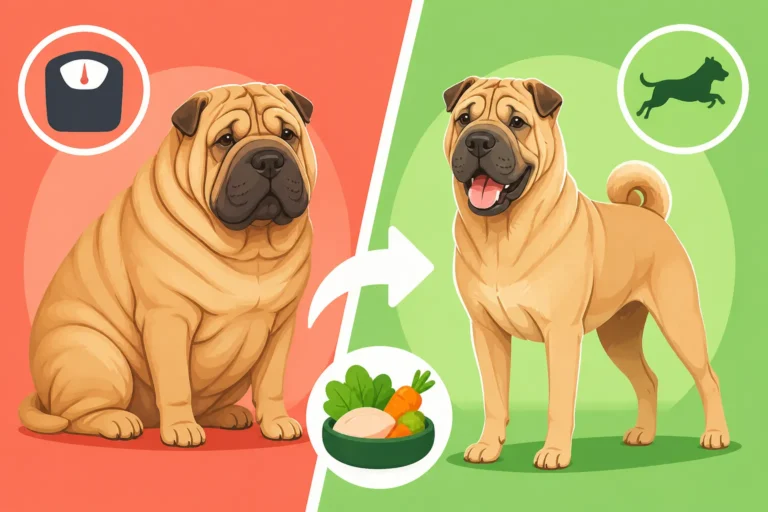 Getting Weight Off a Shar Pei